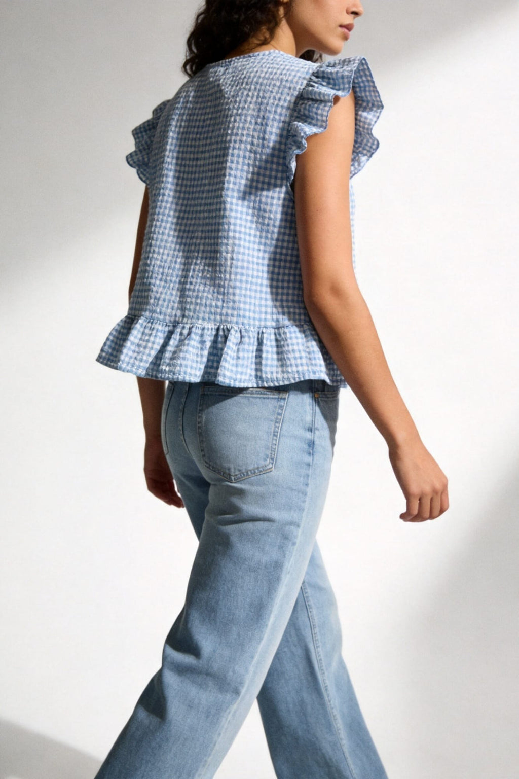 Blusa Xadrez Capri