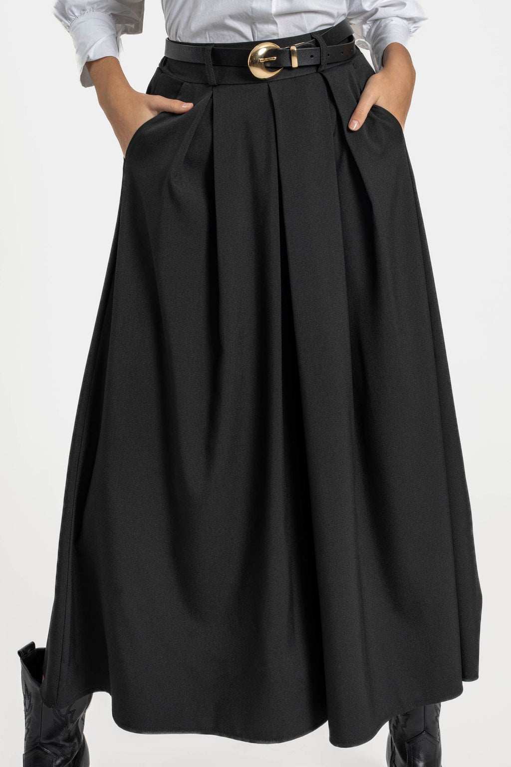 Calças Culotte Fluídas
