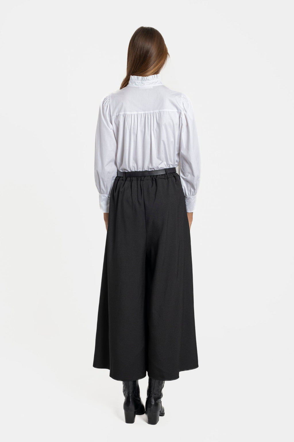 Calças Culotte Fluídas