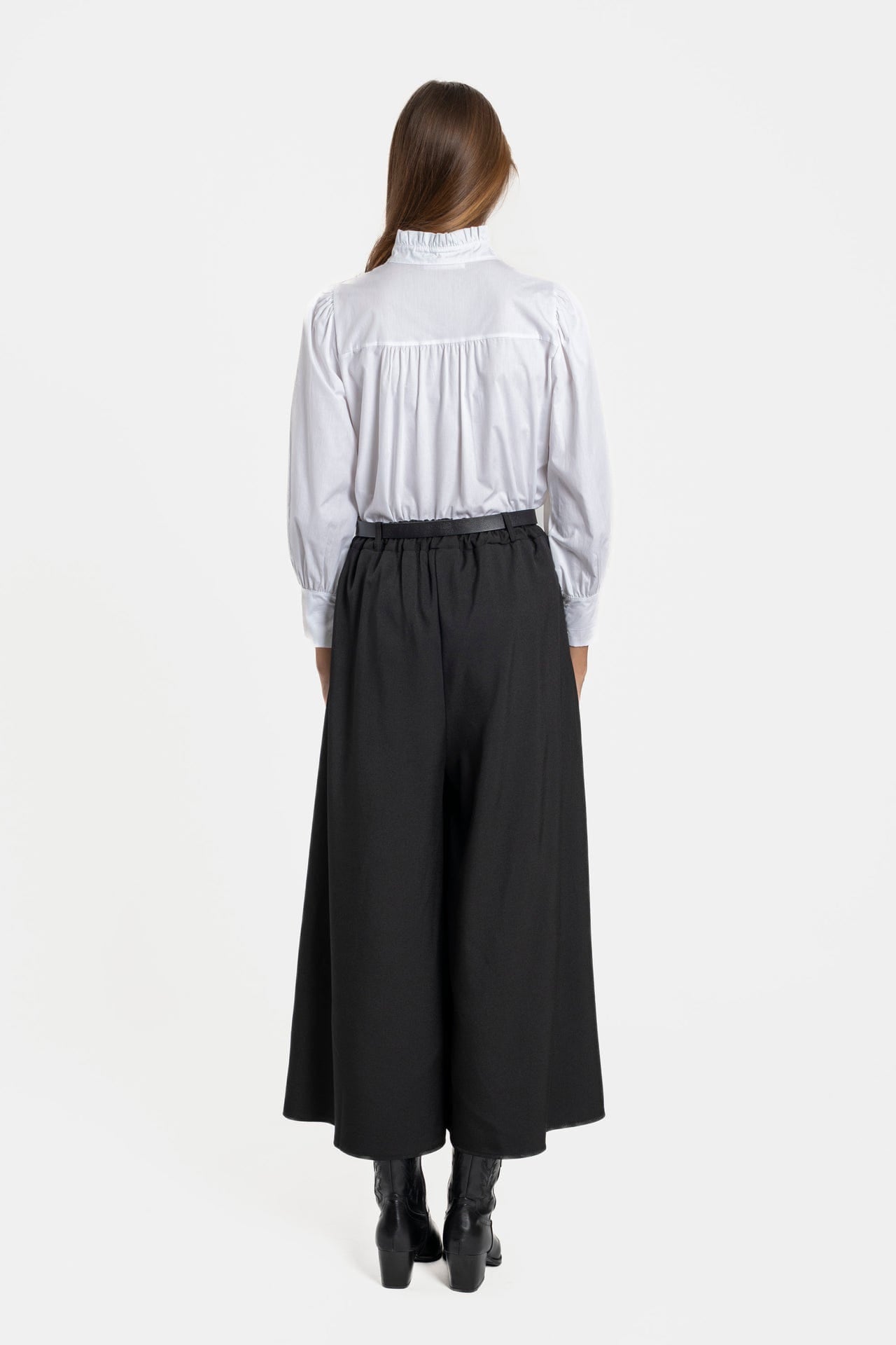 Calças Culotte Fluídas