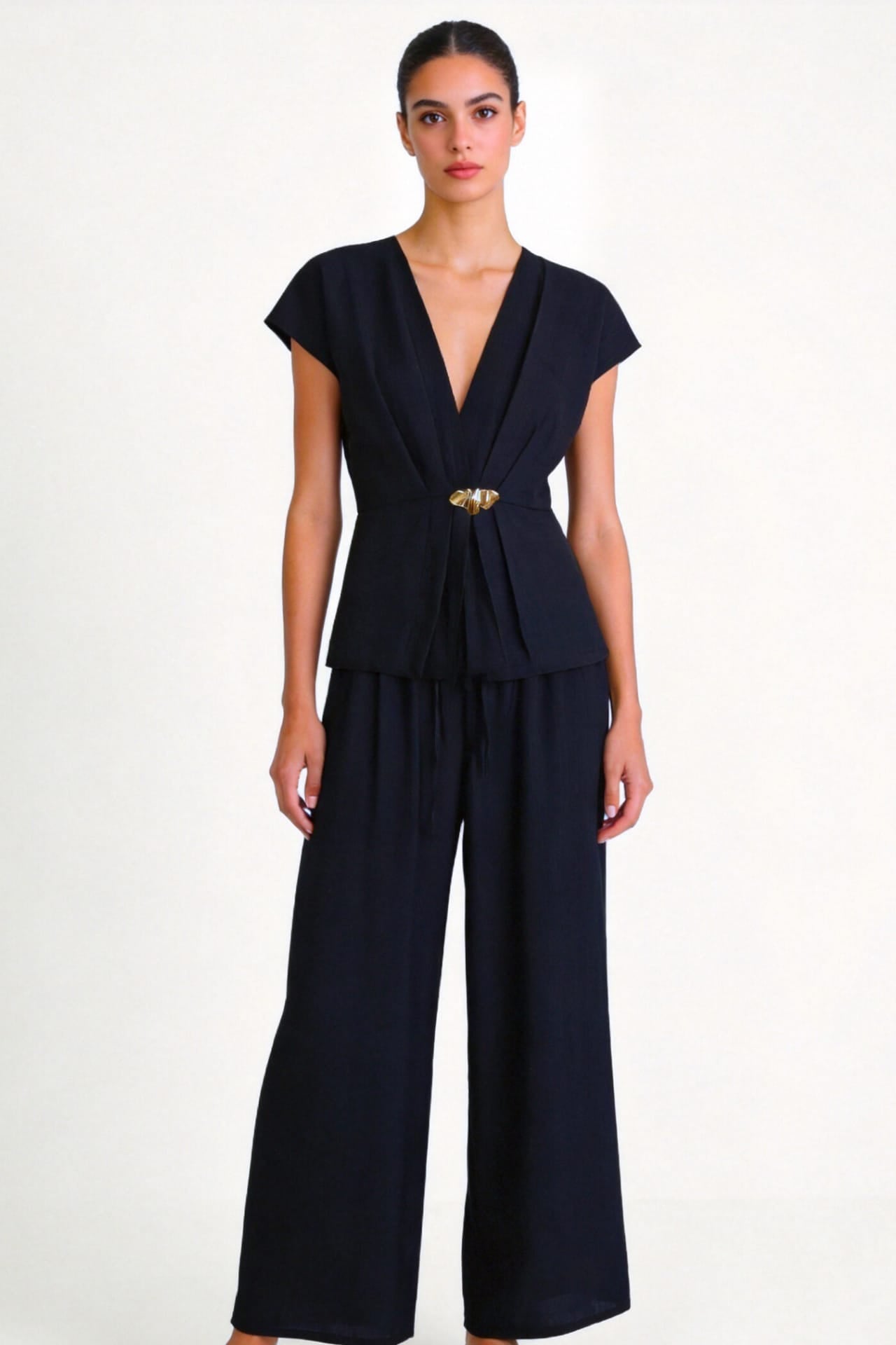 Conjunto Distinção em Azul Noite