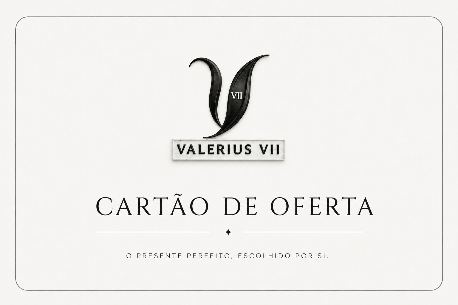 Cartão de oferta Valerius VII