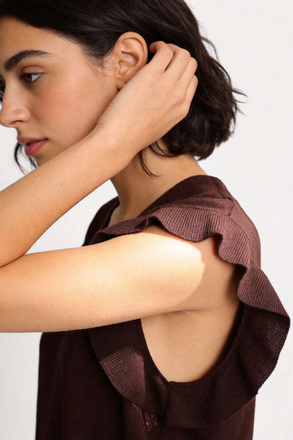 Blusa com detalhes Rendados